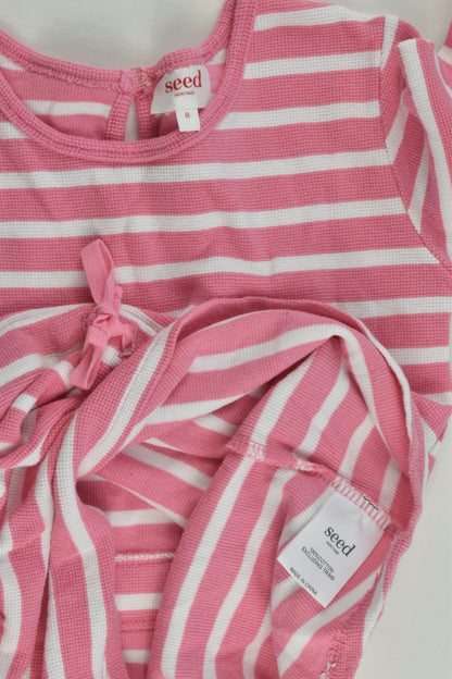 Seed Heritage Size 6 Waffle Stripe Dress