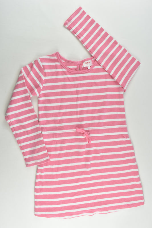 Seed Heritage Size 6 Waffle Stripe Dress