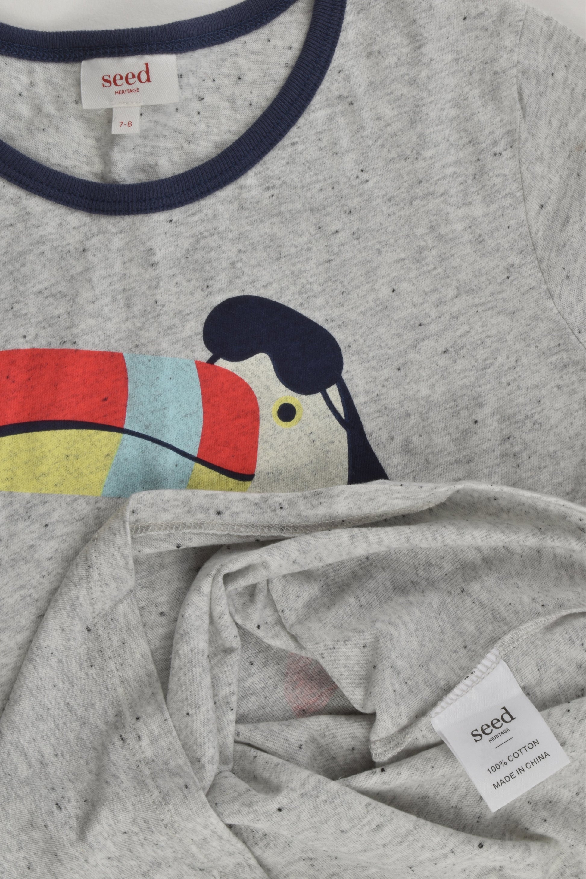 Seed Heritage Size 7-8 Toucan T-shirt