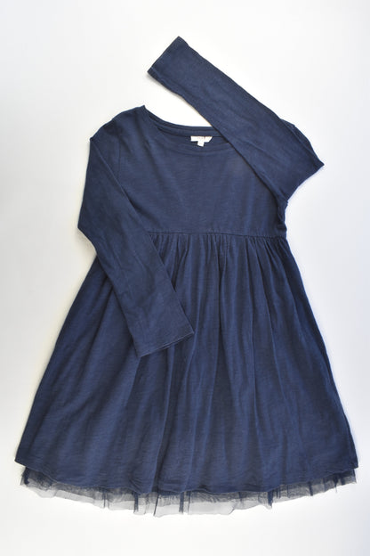 Seed Heritage Size 7-8 Tulle Navy Dress