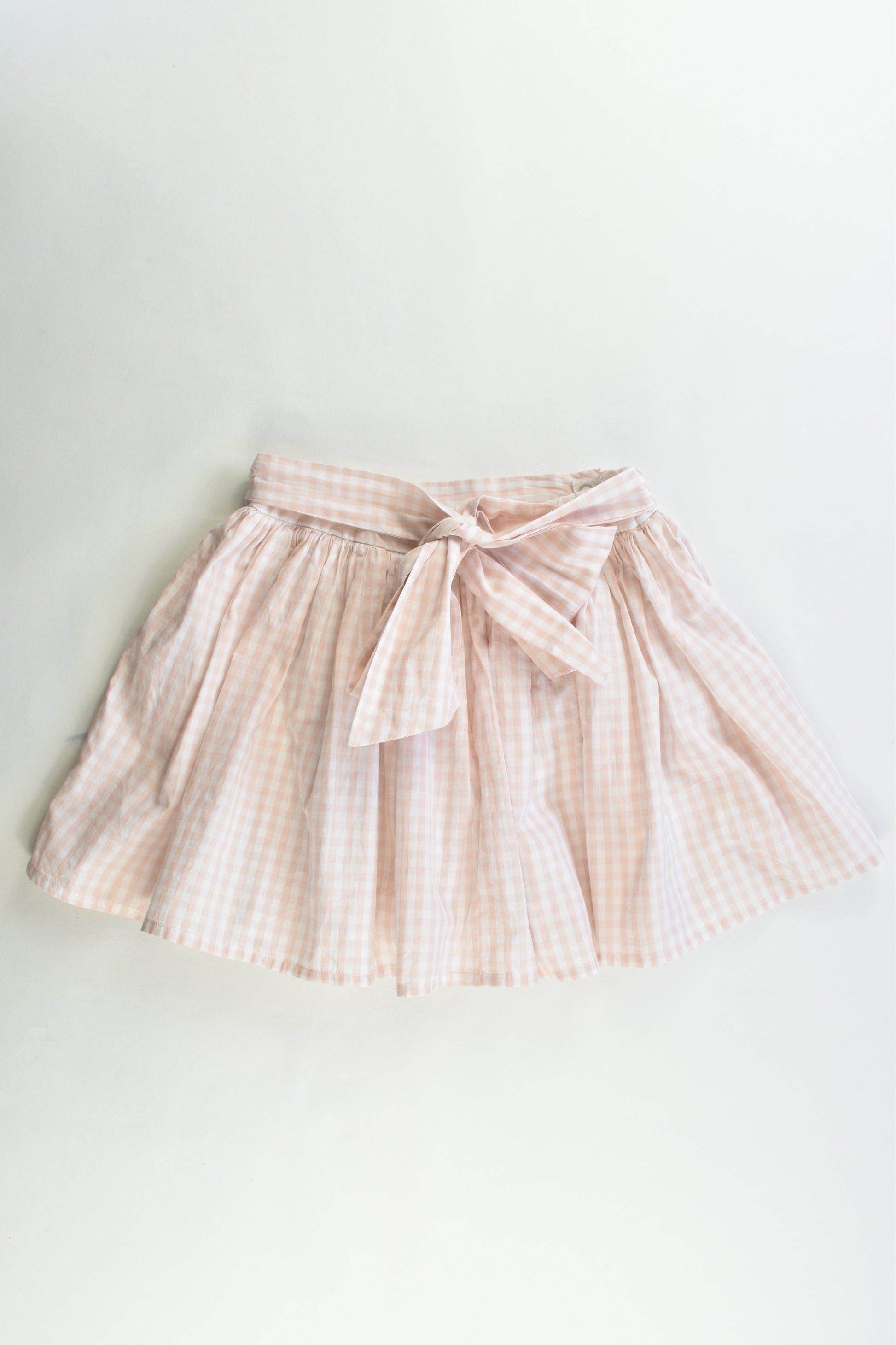 Seed Heritage Size 8 Lined Checked Skirt