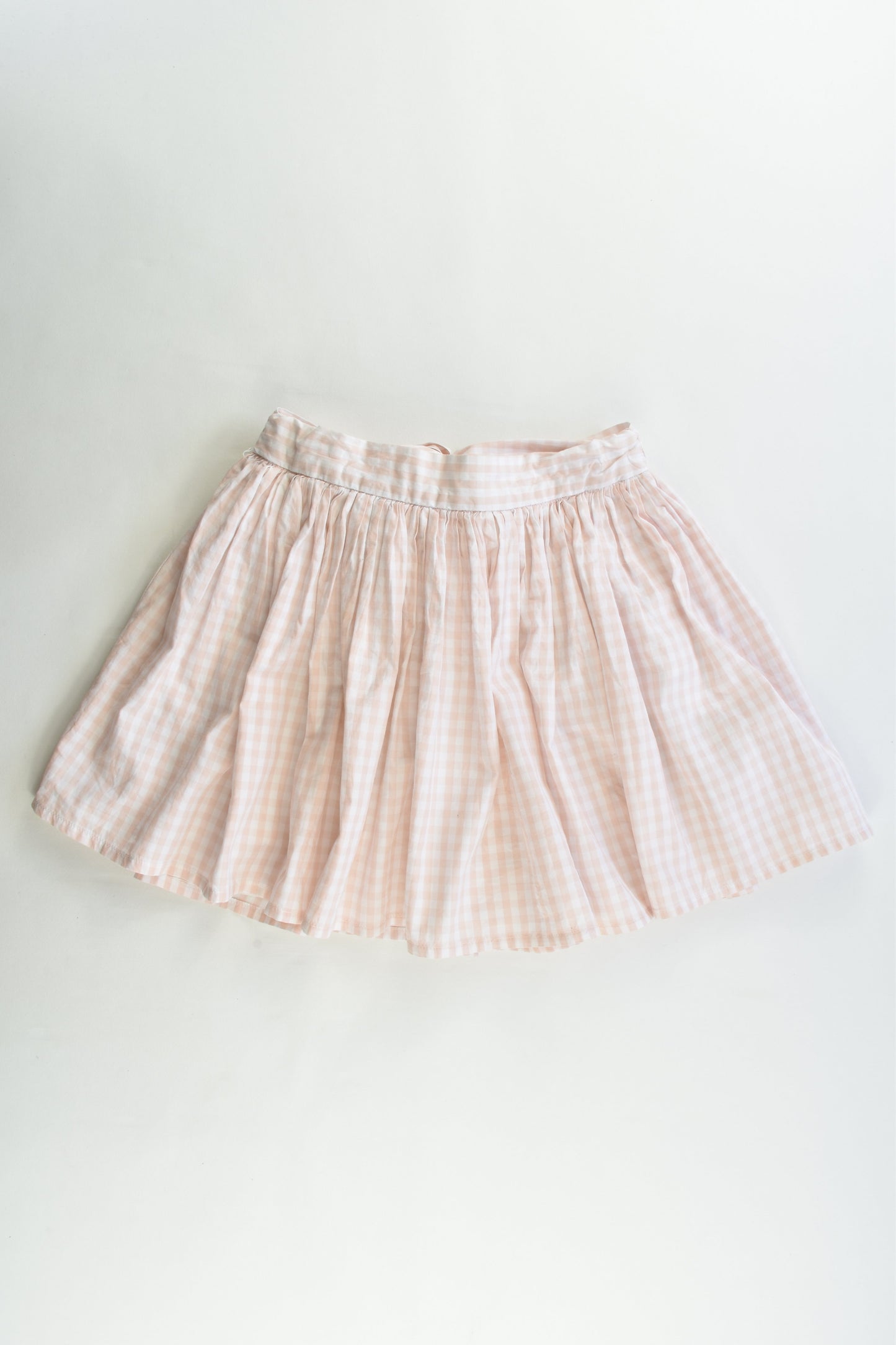 Seed Heritage Size 8 Lined Checked Skirt
