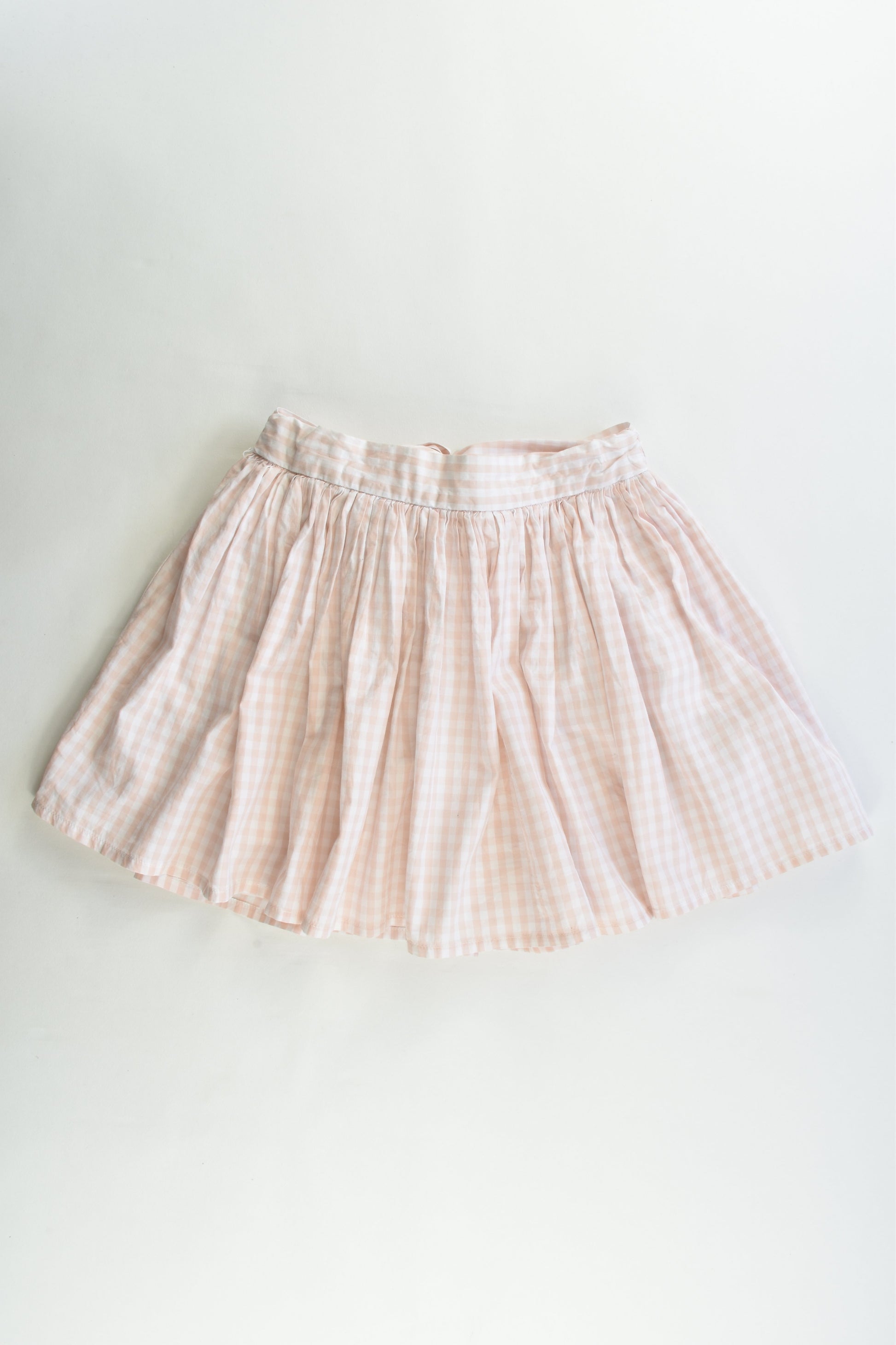 Seed Heritage Size 8 Lined Checked Skirt