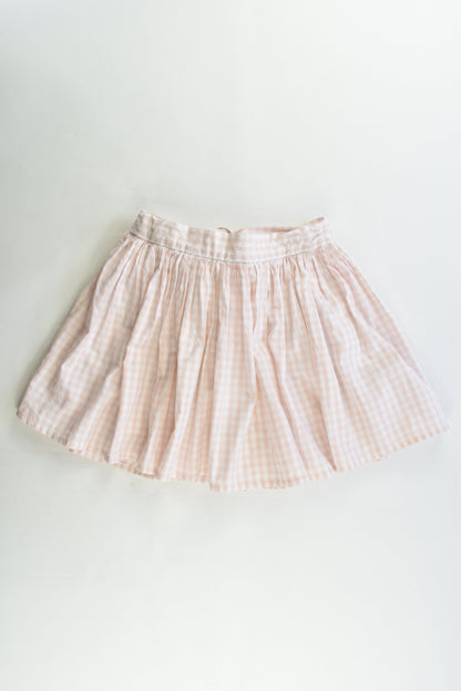 Seed Heritage Size 8 Lined Checked Skirt