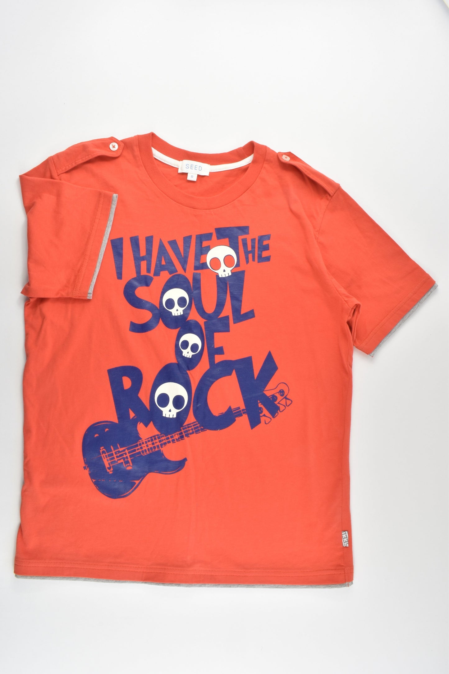 Seed Size 13 'I Have The Soul Of Rock' T-shirt