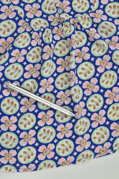 Seed Size 2-3 Flowers and Leaves Blouse