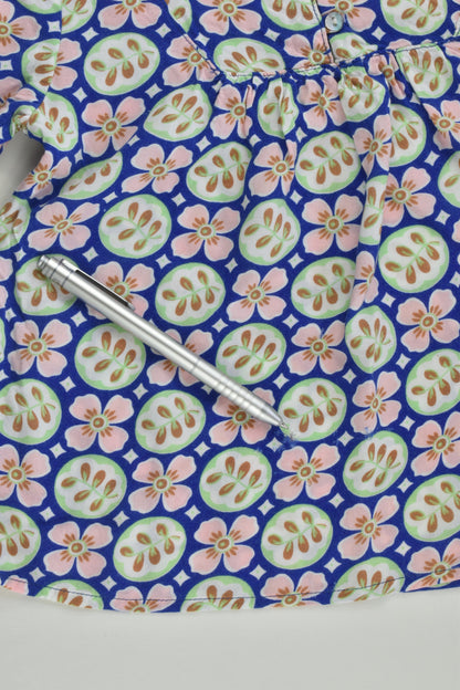Seed Size 2-3 Flowers and Leaves Blouse