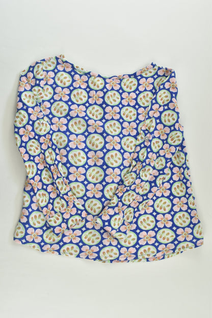 Seed Size 2-3 Flowers and Leaves Blouse