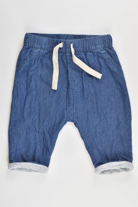 Seed Size 3-6 months Soft Lined Denim Pants