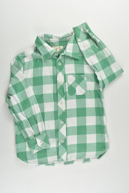 Seed Size 4-5 Checked Lightweight Flannelette Shirt
