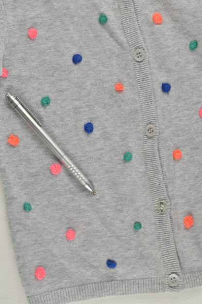 Seed Size 6-7 Pom Pom Cardigan