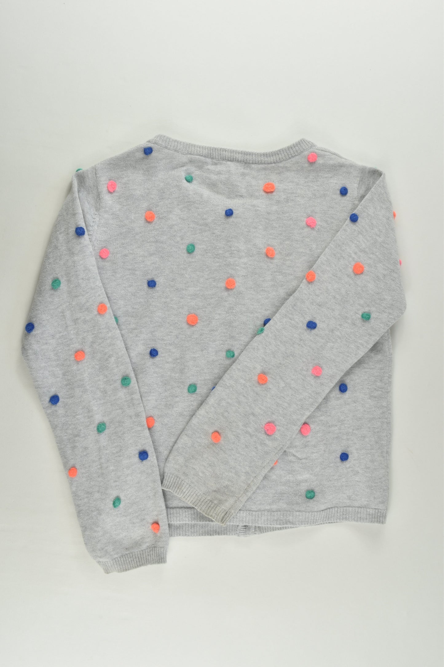 Seed Size 6-7 Pom Pom Cardigan