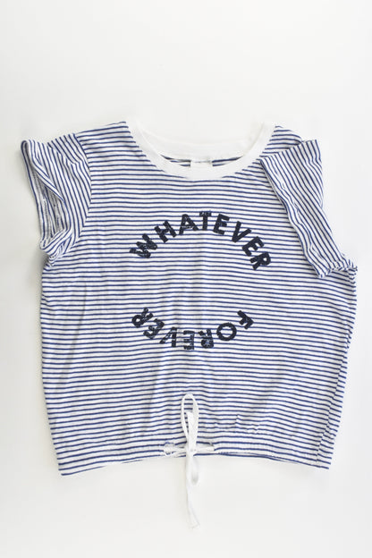 Seed Teen Size 8 'Whatever Forever' Striped T-shirt