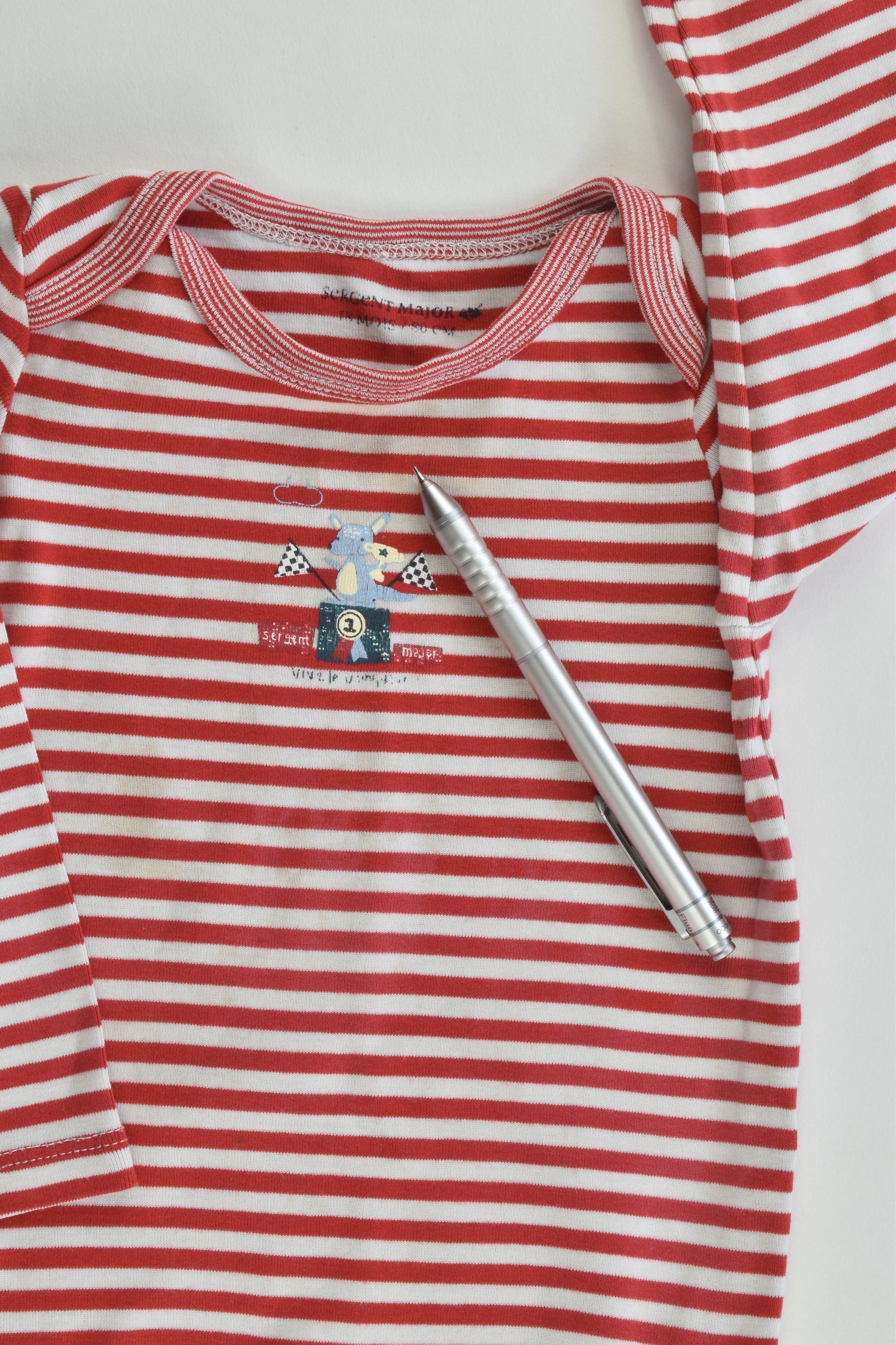 Sergent Major (France) Size 0-1 (18 months, 80 cm) Bodysuit
