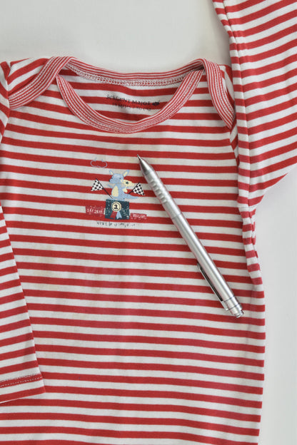 Sergent Major (France) Size 0-1 (18 months, 80 cm) Bodysuit
