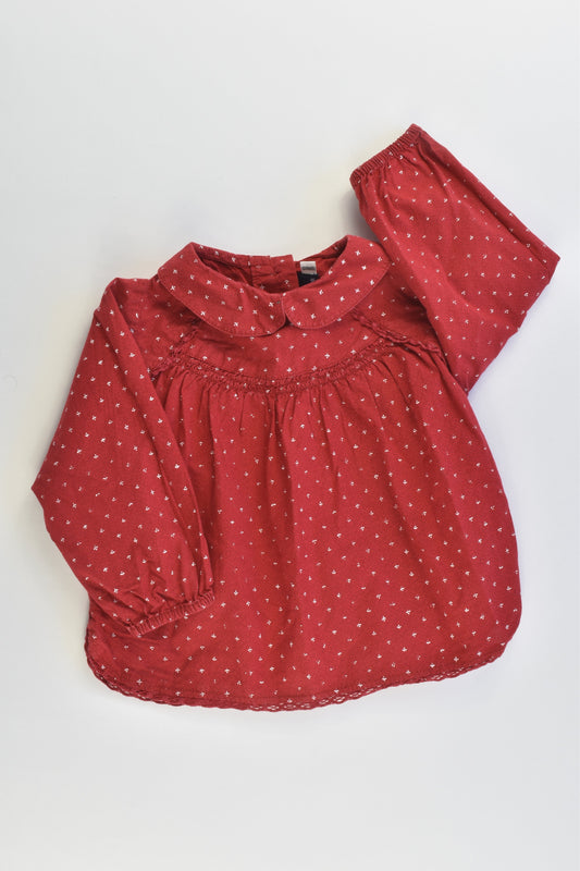 Sergent Major (France) Size 0 (12 months) Blouse