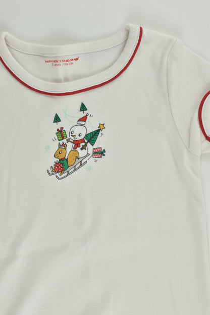 Sergent Major (France) Size 3 (98 cm) Christmas T-shirt