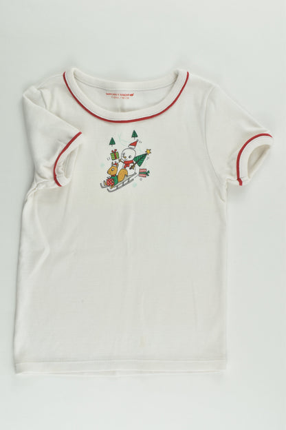 Sergent Major (France) Size 3 (98 cm) Christmas T-shirt