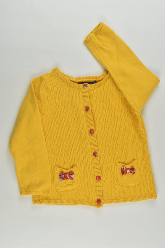 Sergent Major Size 1 (80 cm,18 months) Knitted Cardigan