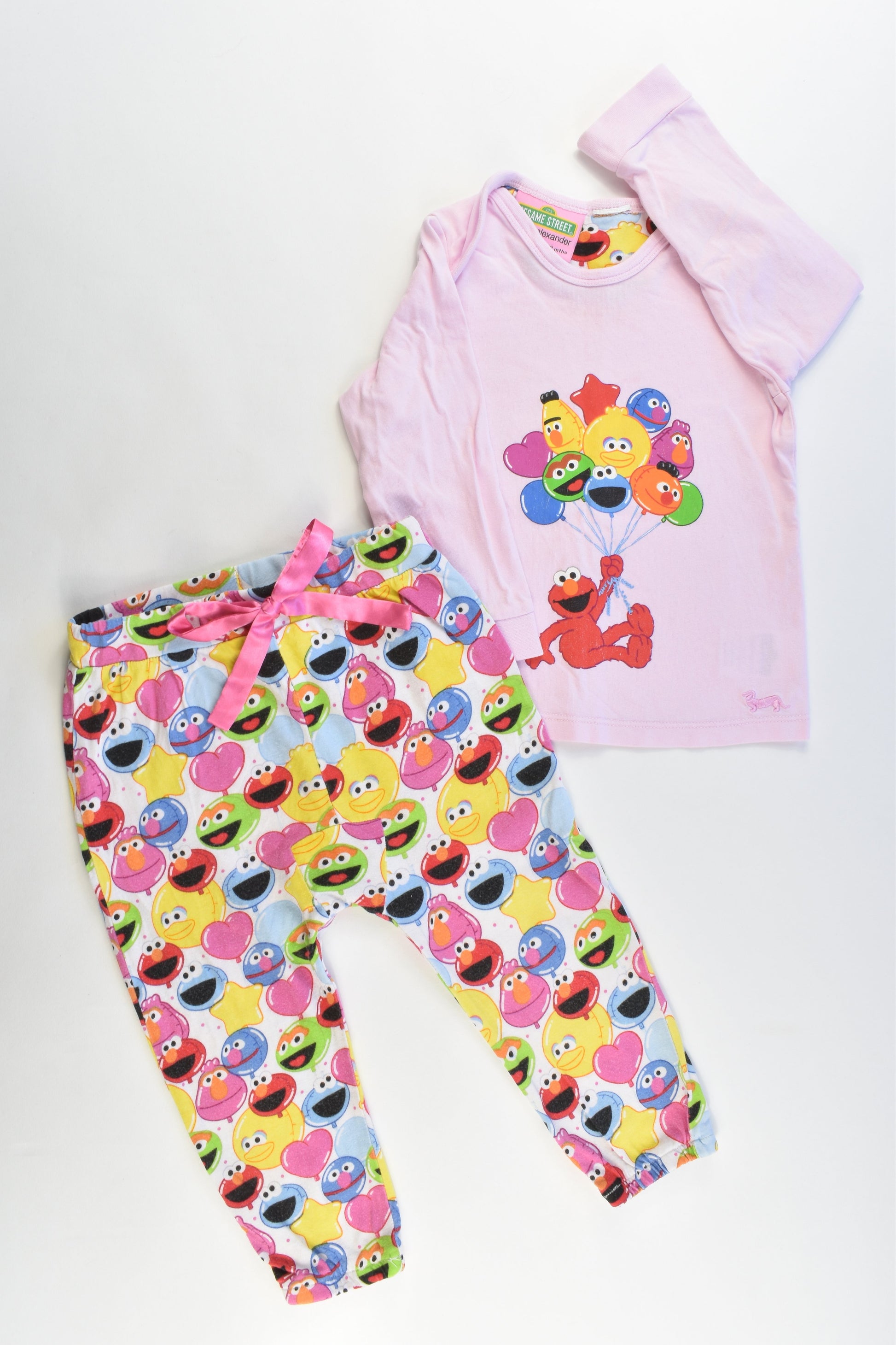 Sesame Street by Peter Alexander Size 12/18 months Pj Set