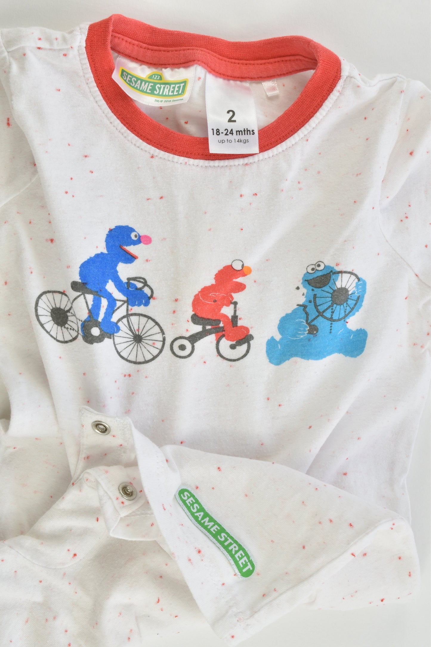 Sesame Street Size 2 (18-24 months) Short Romper