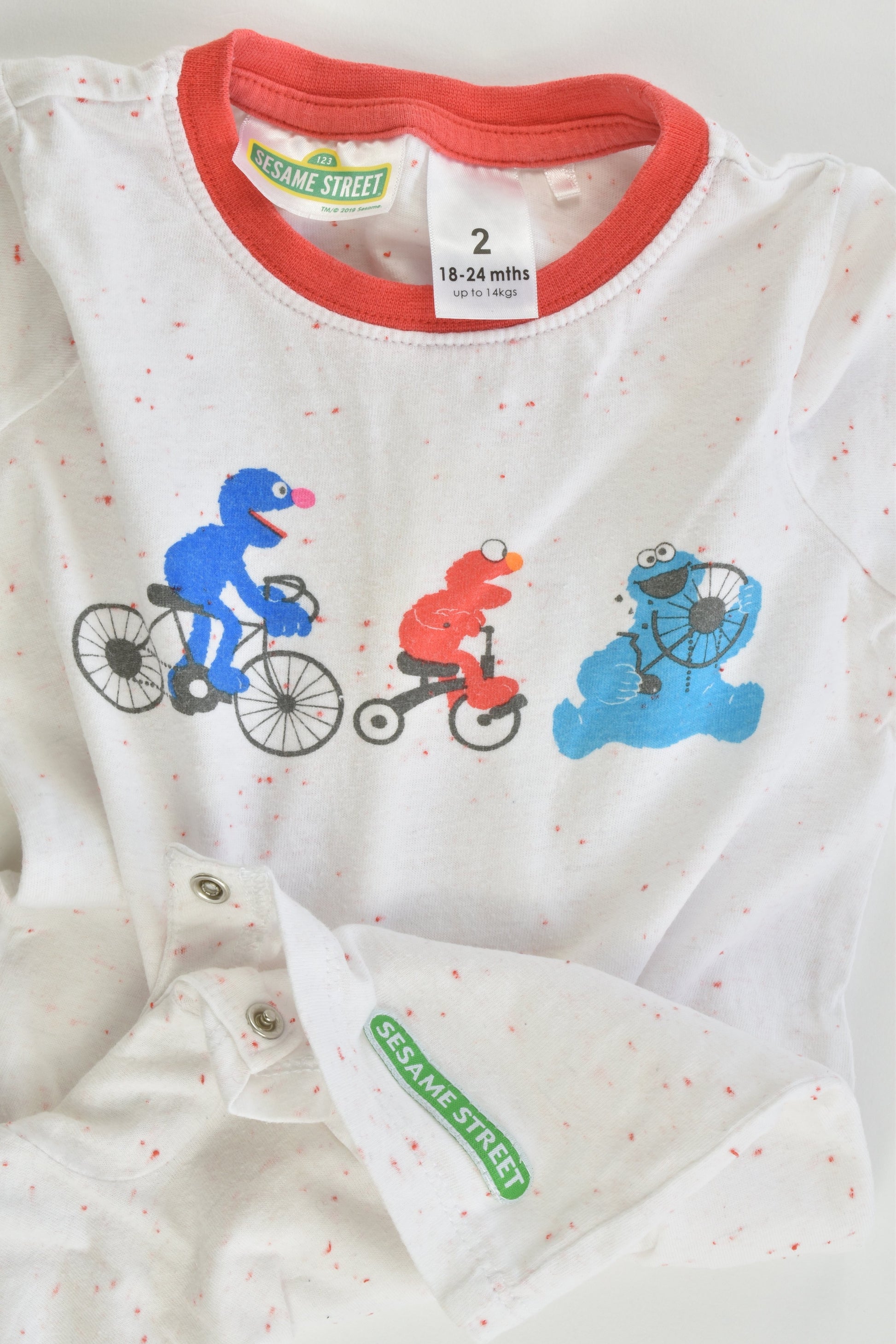 Sesame Street Size 2 (18-24 months) Short Romper
