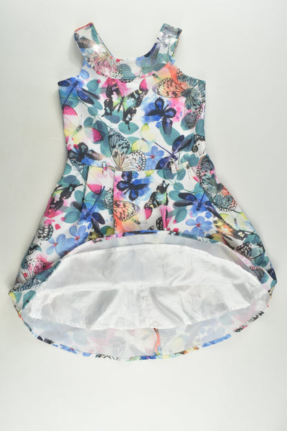 Sista Size 5 Lined Butterflies Dress
