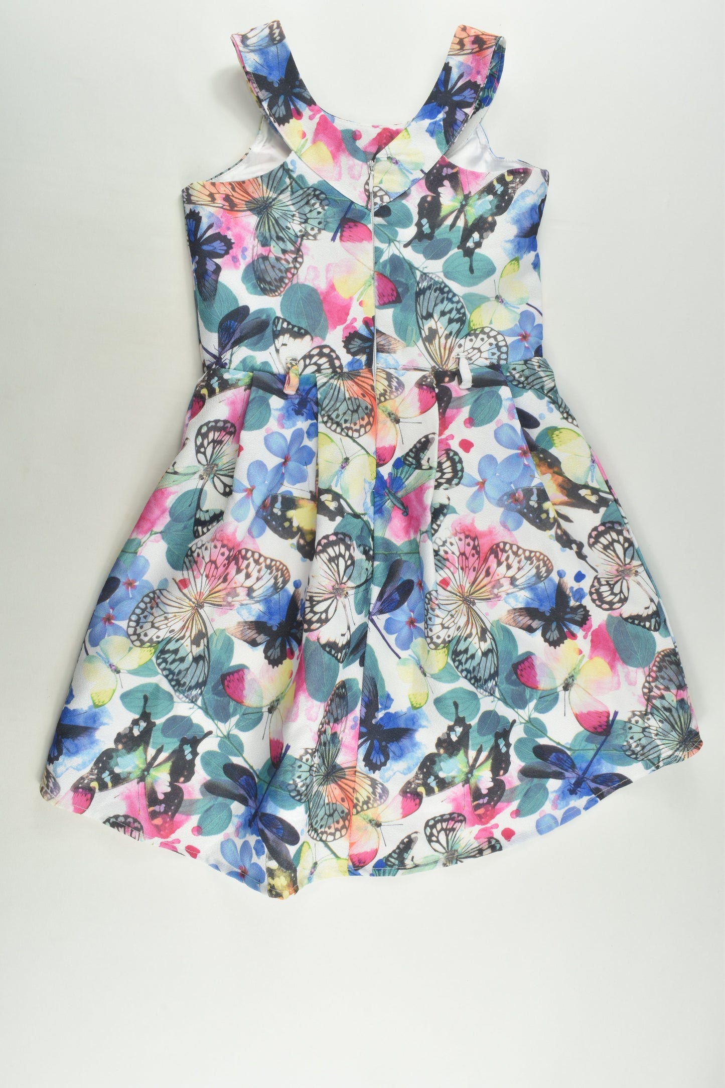 Sista Size 5 Lined Butterflies Dress