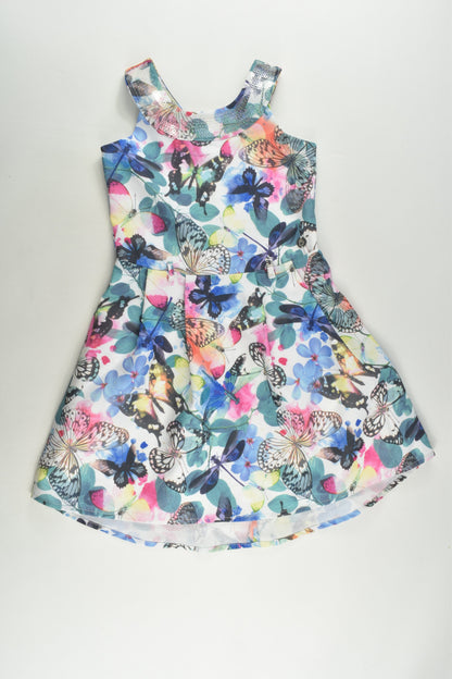 Sista Size 5 Lined Butterflies Dress