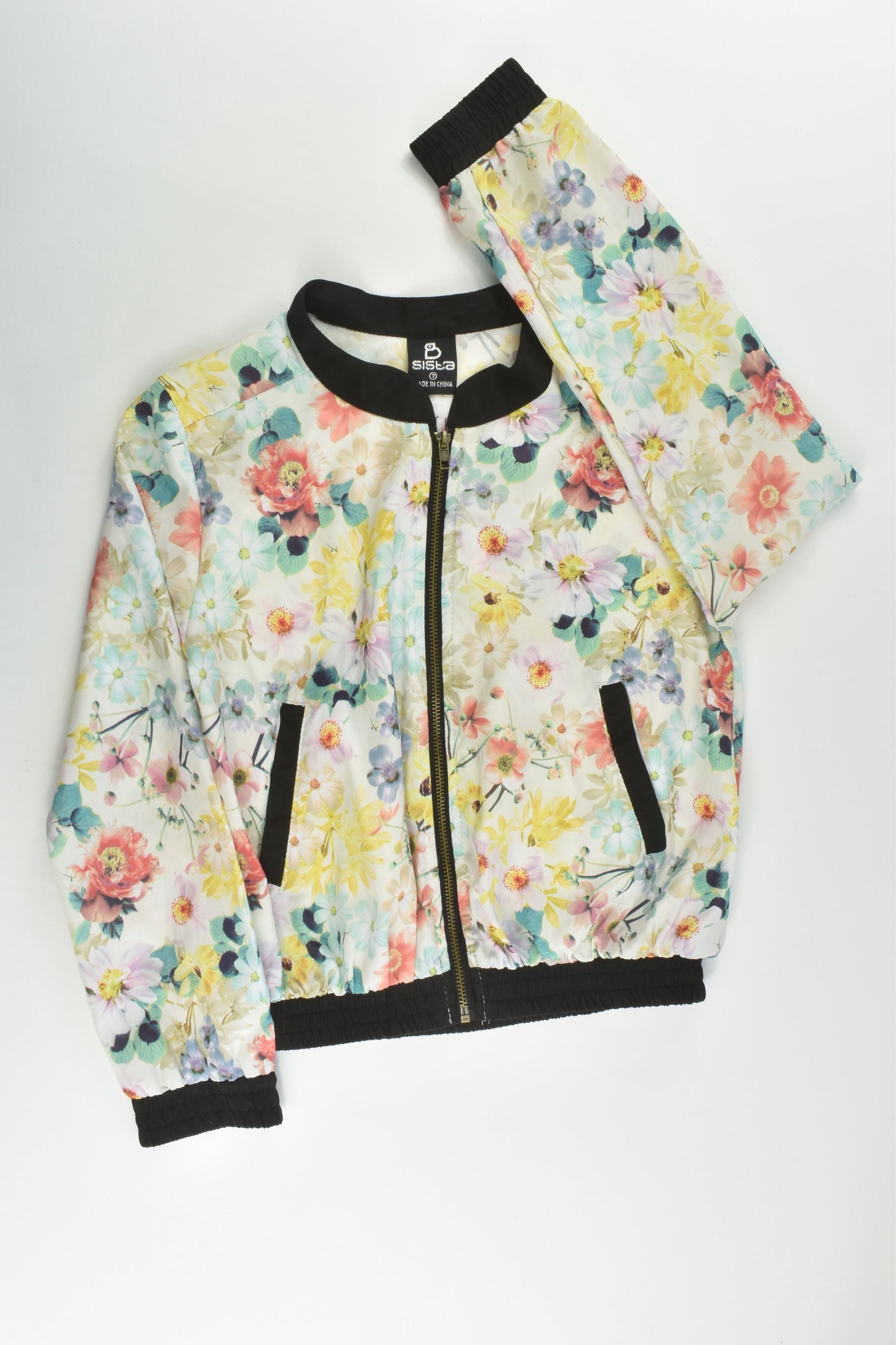Sista Size 7 Lightweight Floral Jacket