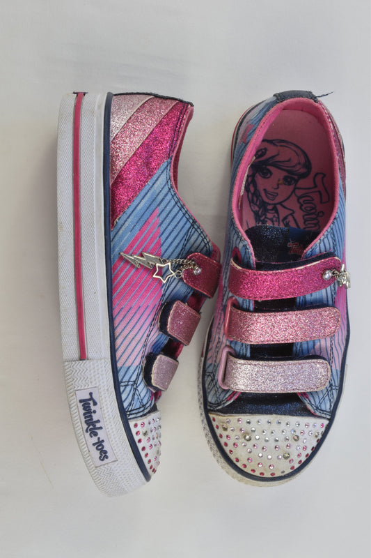 Skechers Twinkle Toes Size 1 Light-Up Shoes