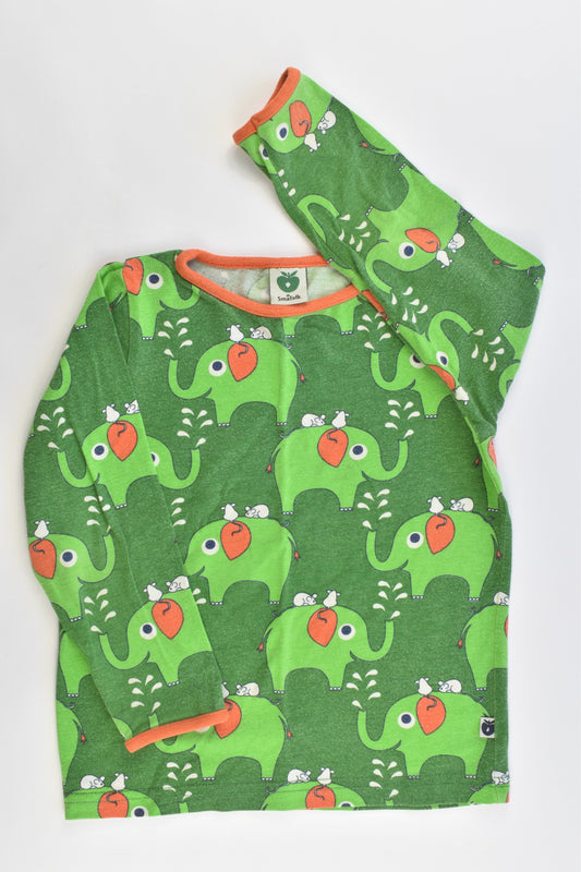 Småfolk Size 2-3 (92-98 cm) Elephant Top
