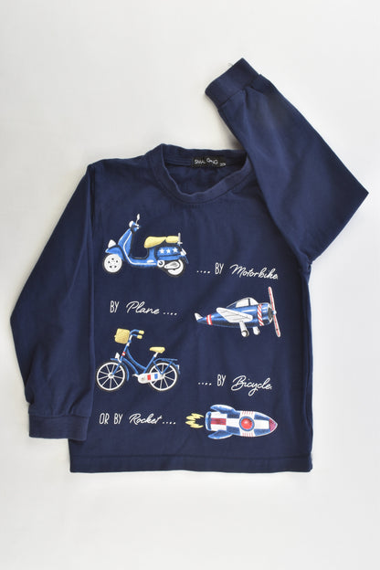 Small Gang (Italy) Size 30 months (2-3) Vehicles Top