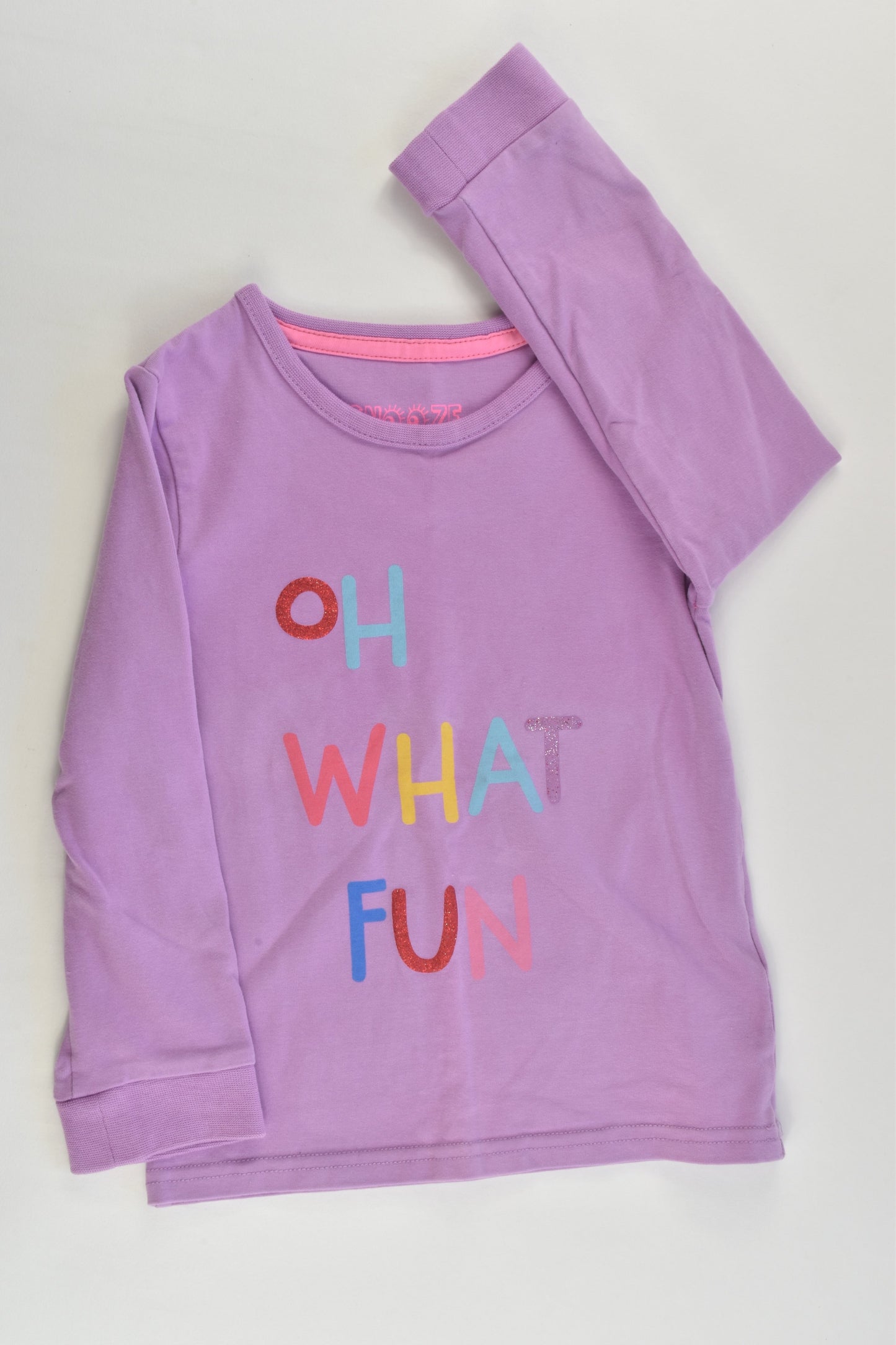 Snooze by Marks & Spencer Size 3-4 (104 cm) 'Oh What Fun' Pj Set