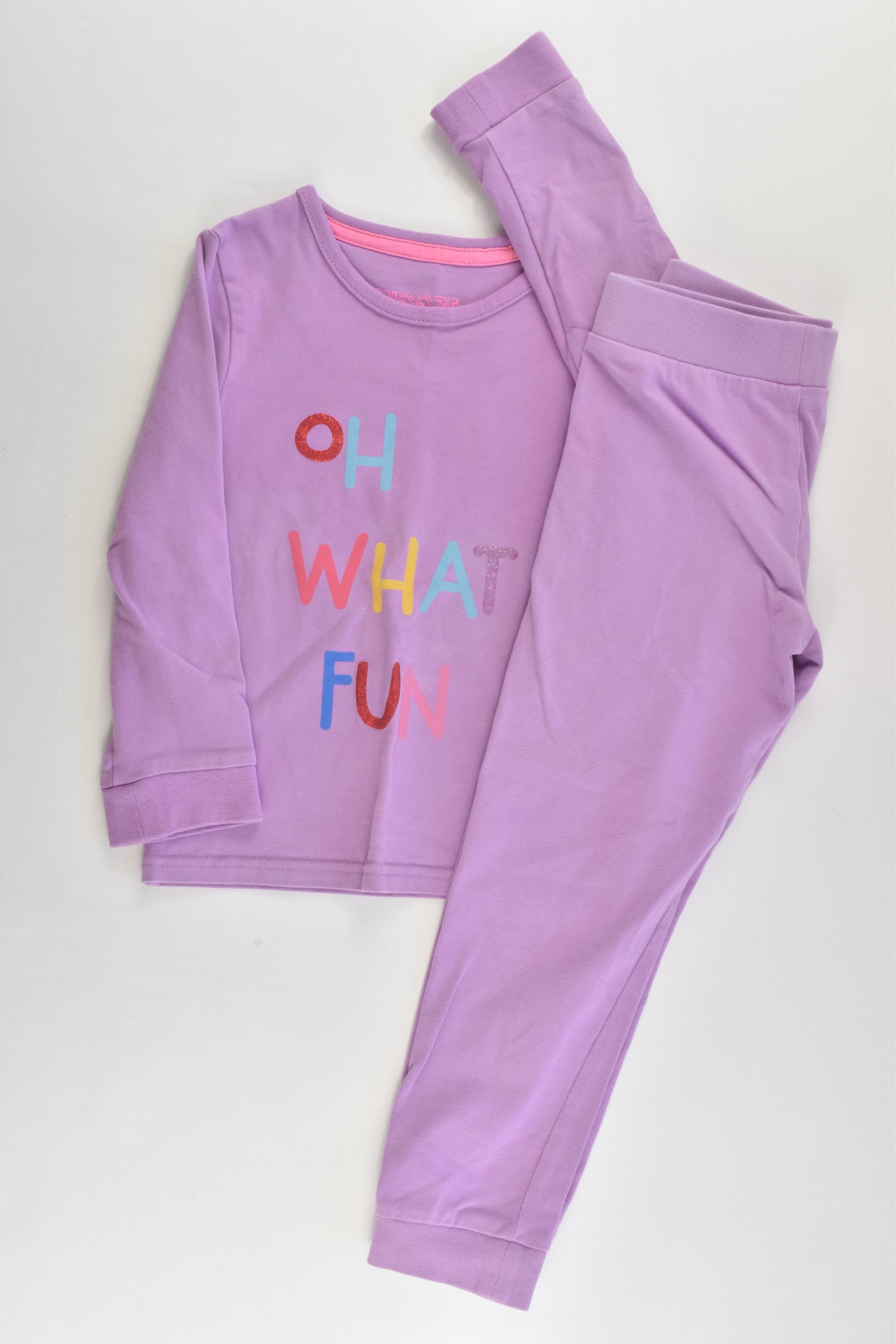 Snooze by Marks & Spencer Size 3-4 (104 cm) 'Oh What Fun' Pj Set
