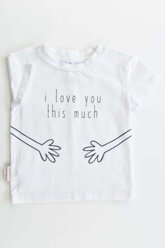 SOOKIbaby kid Size 0 'I Love You This Much' T-shirt