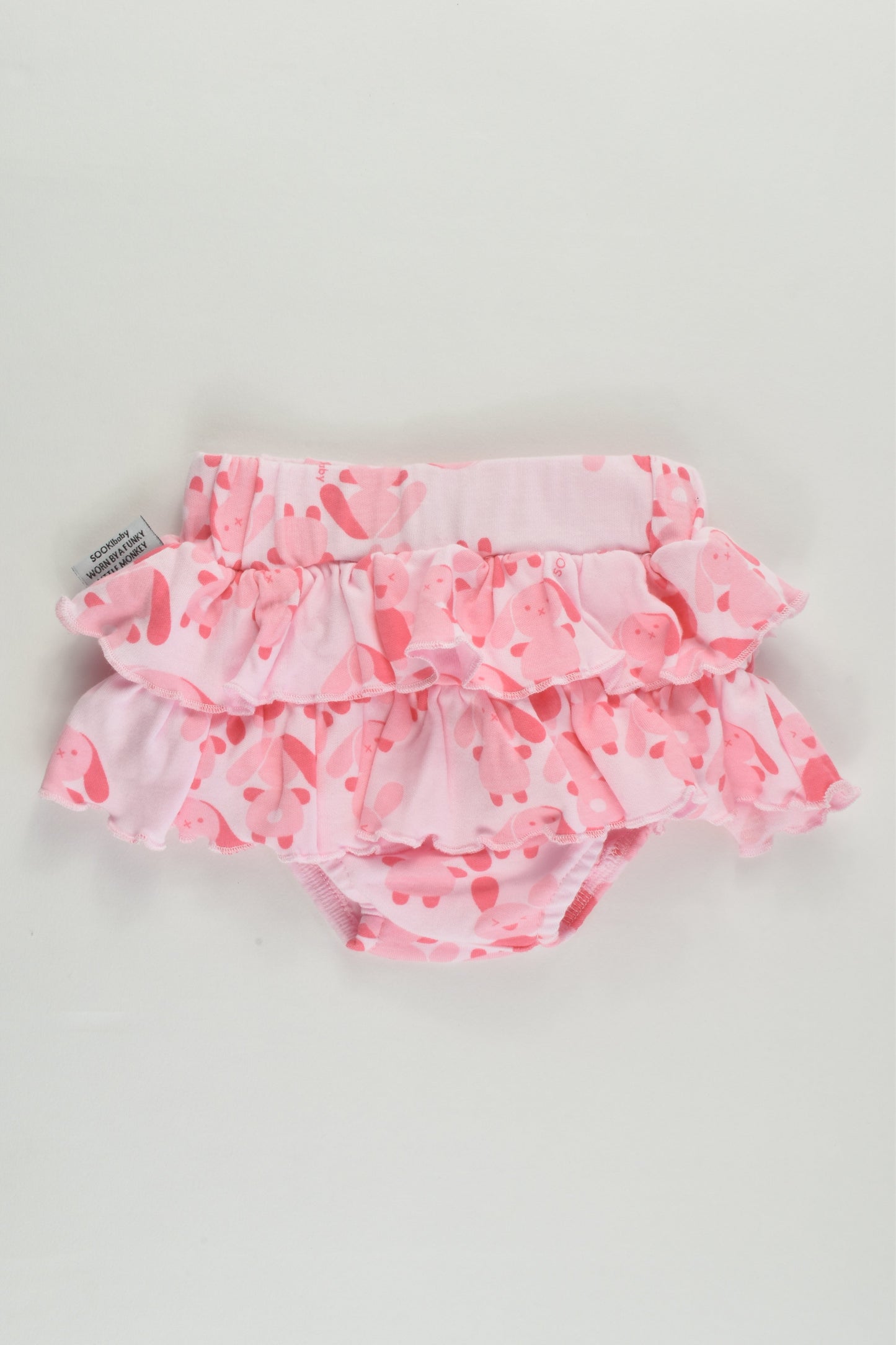 SOOKIbaby Size 00 (6 months) Bunnies Ruffle Bloomers