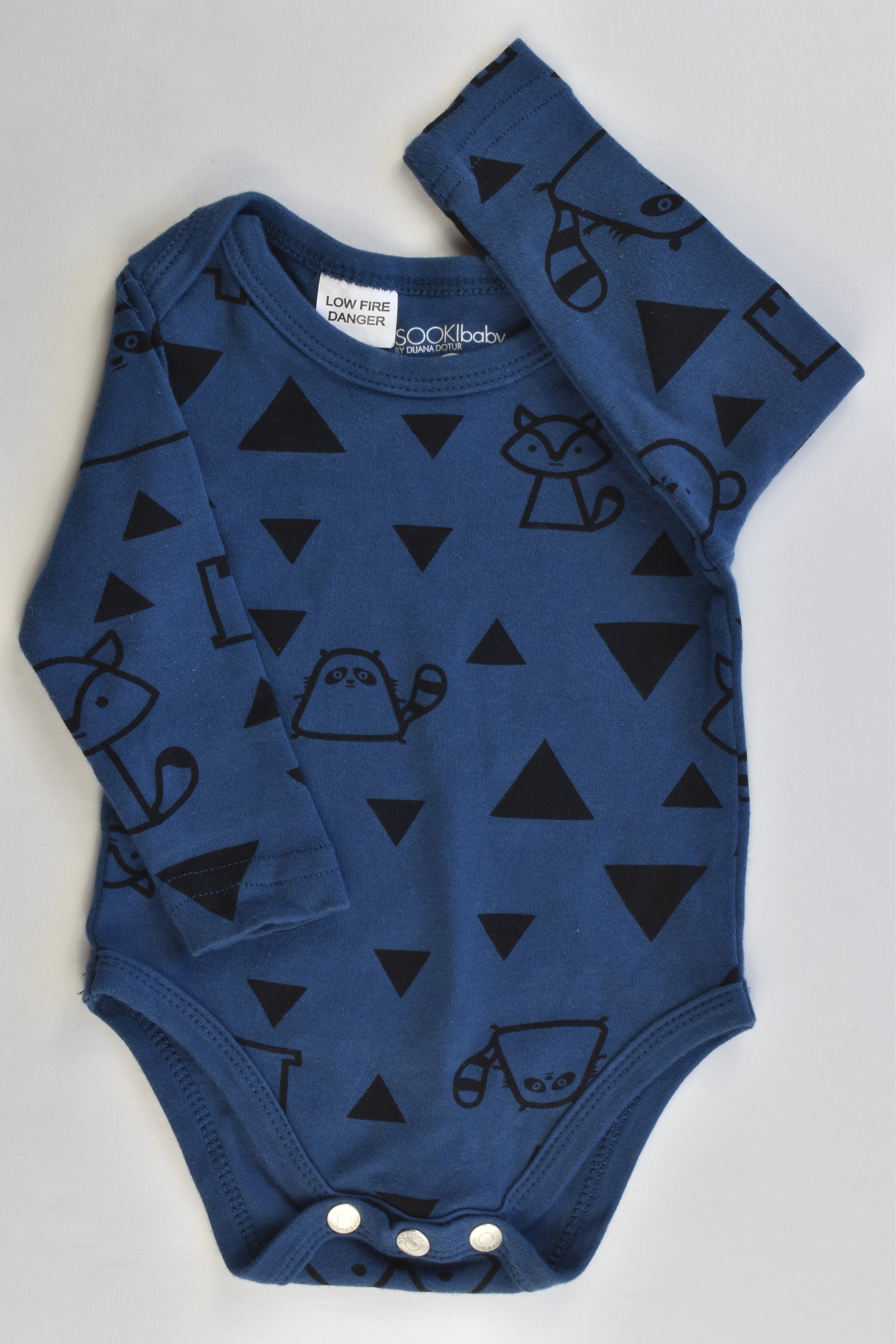 SOOKIbaby Size 000 Forest Animals Bodysuit