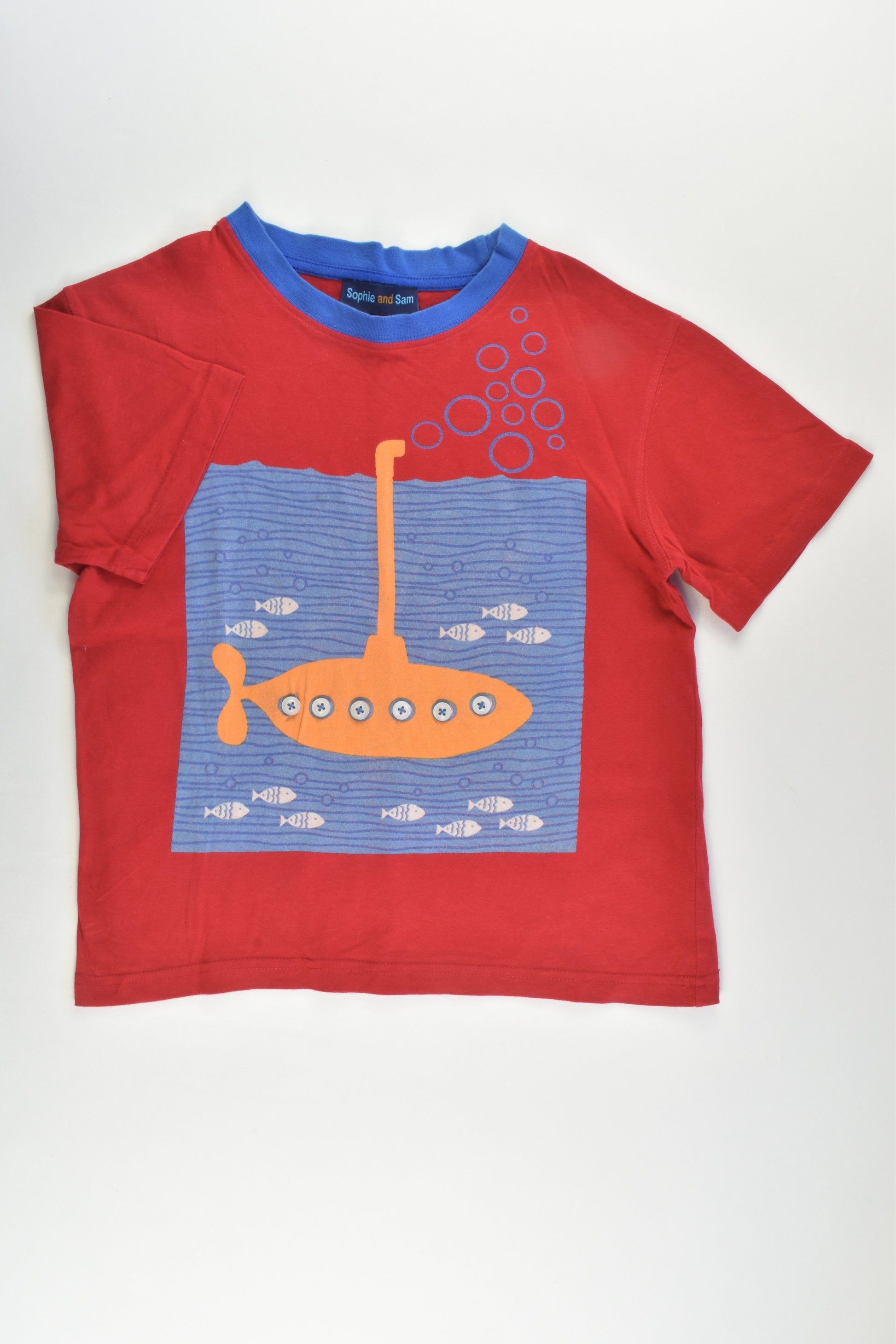 Sophie and Sam Size 8 Submarine T-shirt