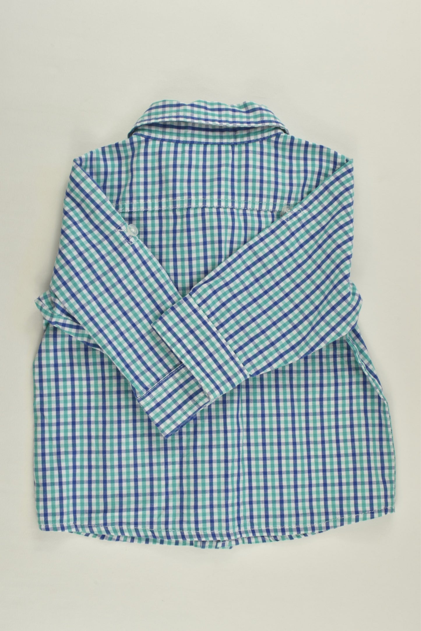 Sprout Size 0 'Bug' Checked Shirt