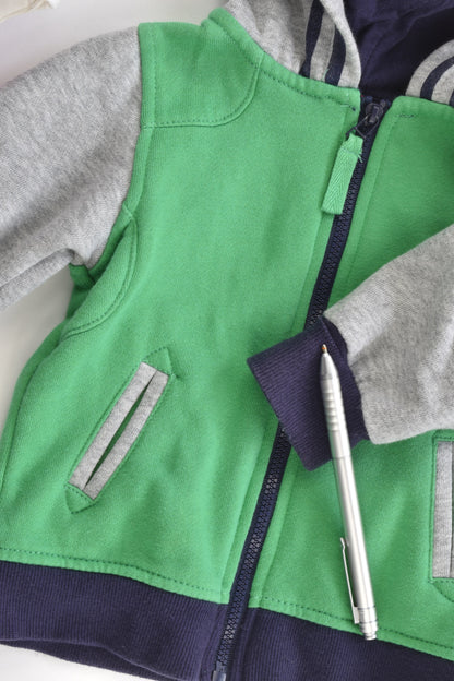 Sprout Size 0 Hooded Jumper