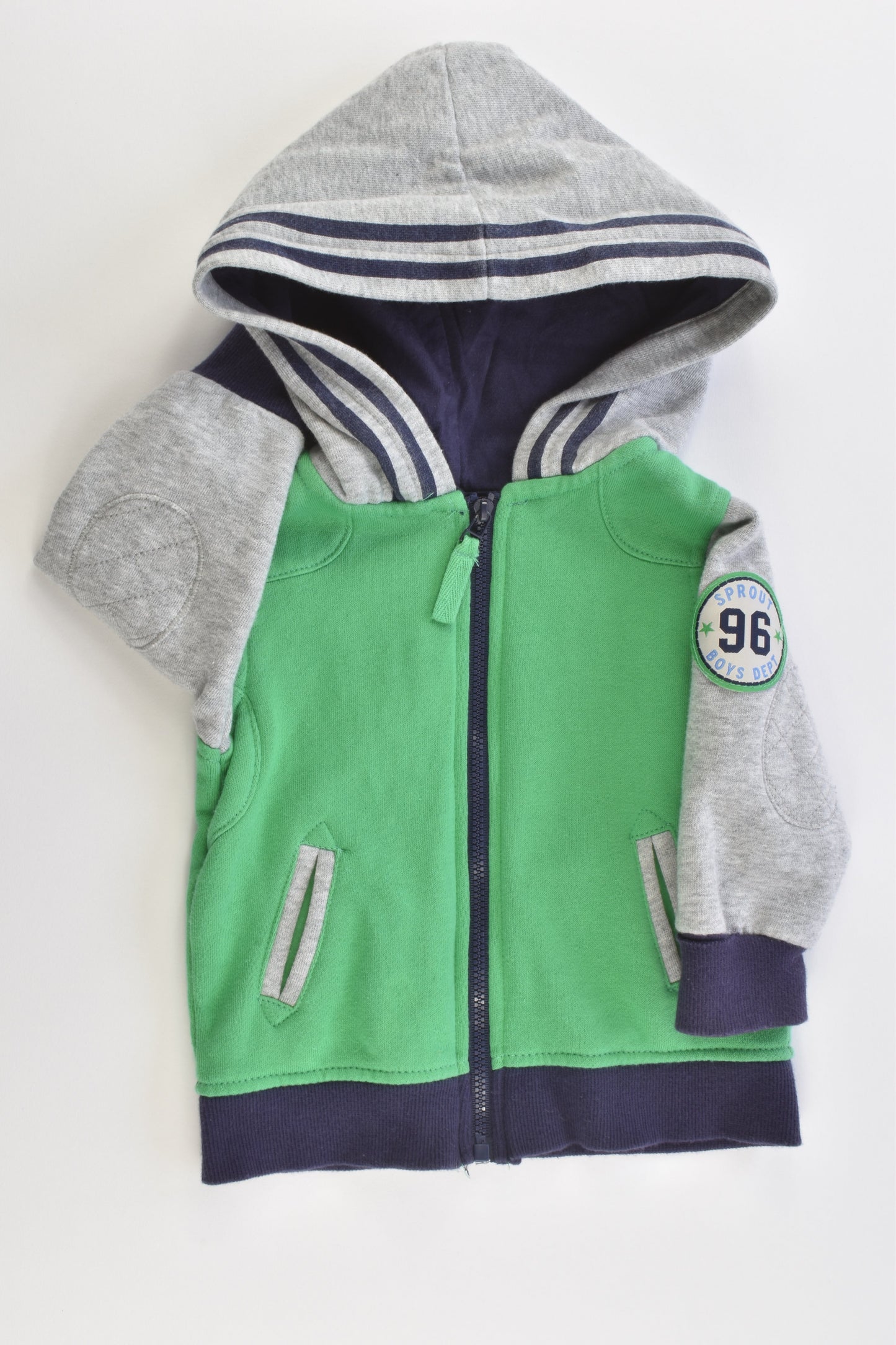 Sprout Size 0 Hooded Jumper