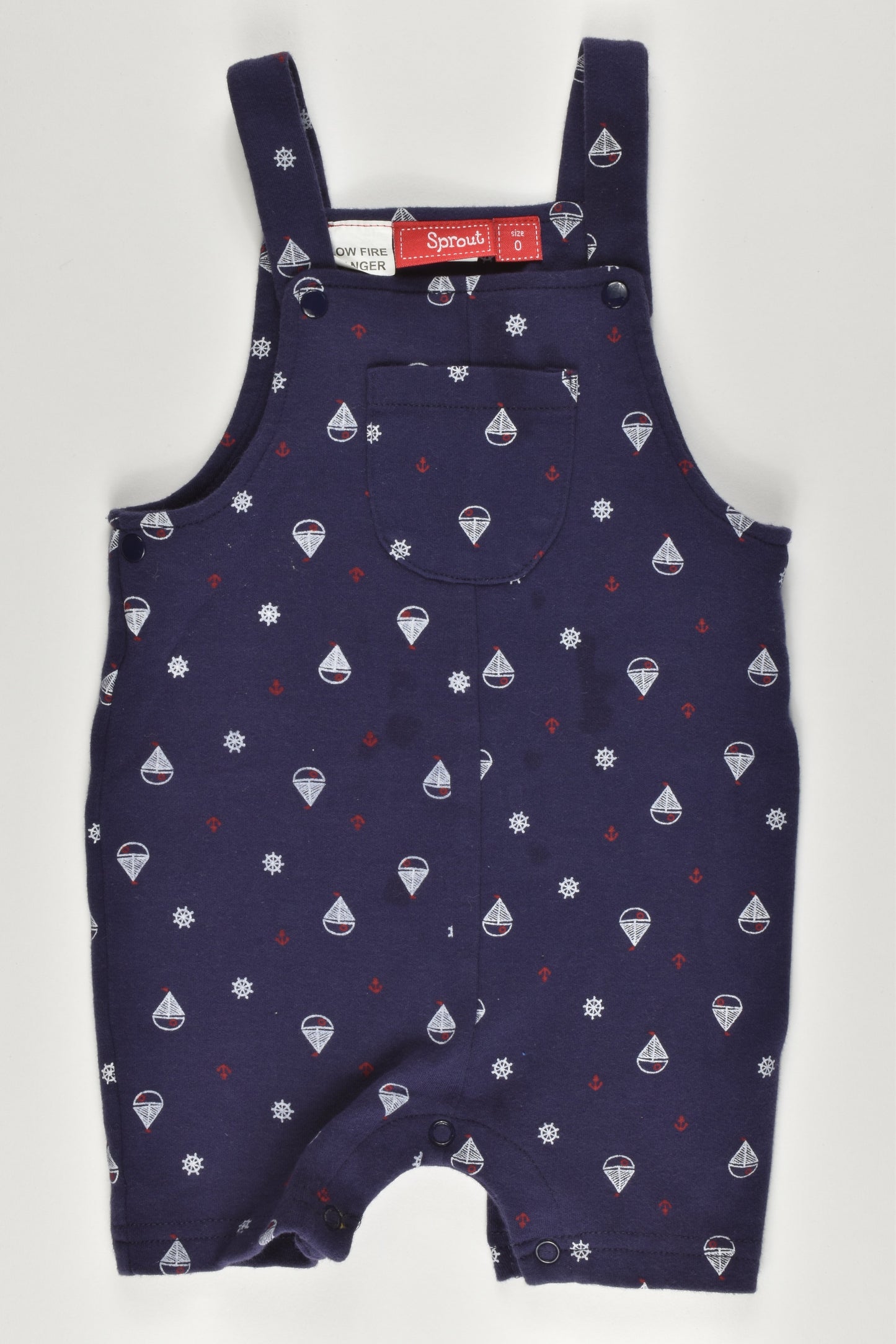 Sprout Size 0 Overalls