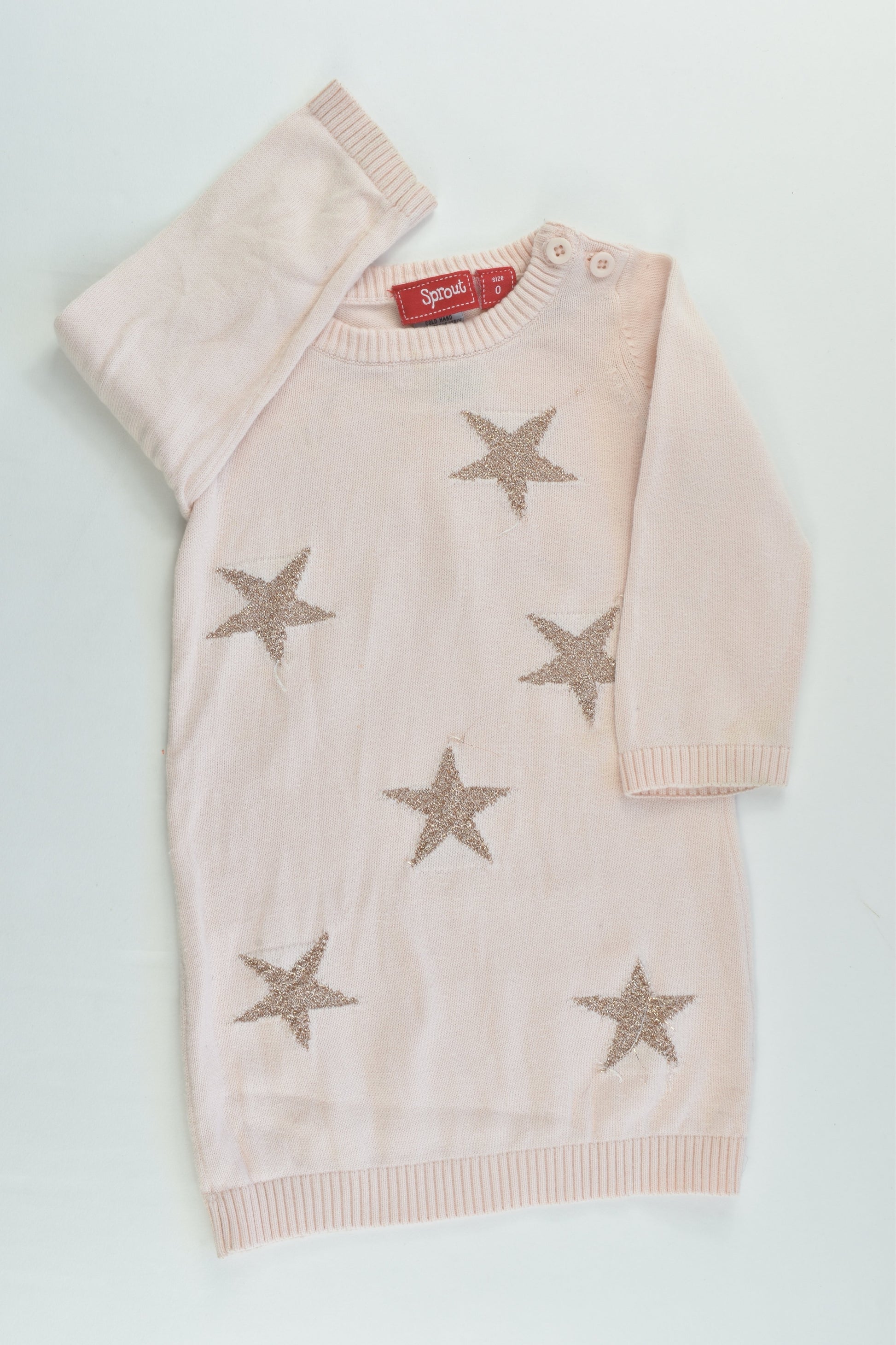 Sprout Size 0 Stars Knitted Dress