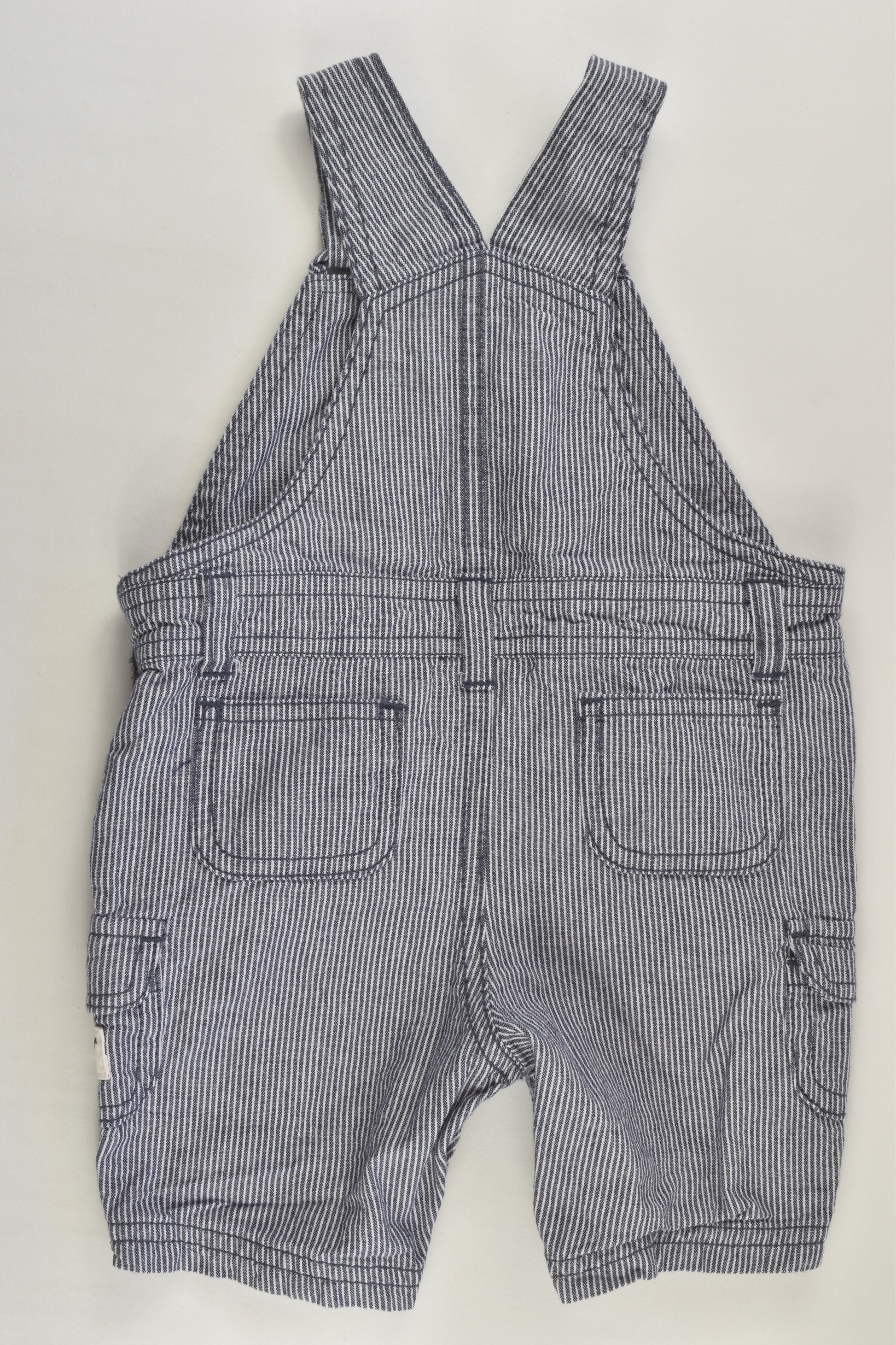 Sprout Size 0 Striped Short Overalls