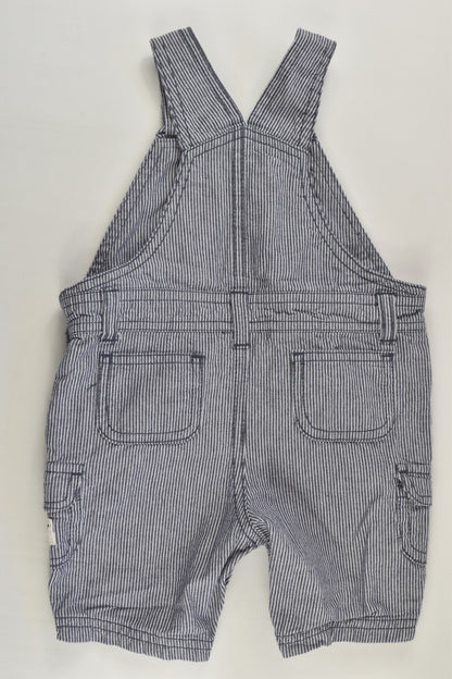Sprout Size 0 Striped Short Overalls