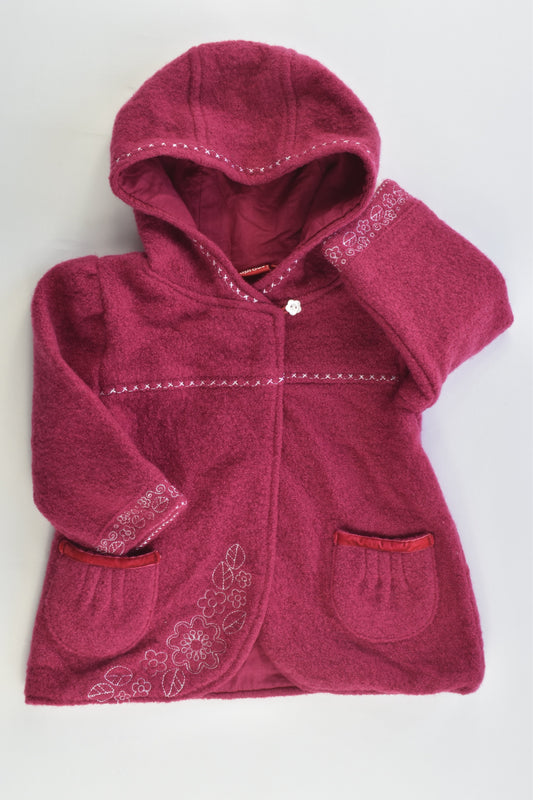 Sprout Size 00-0 Cotton Lined Wool Jacket