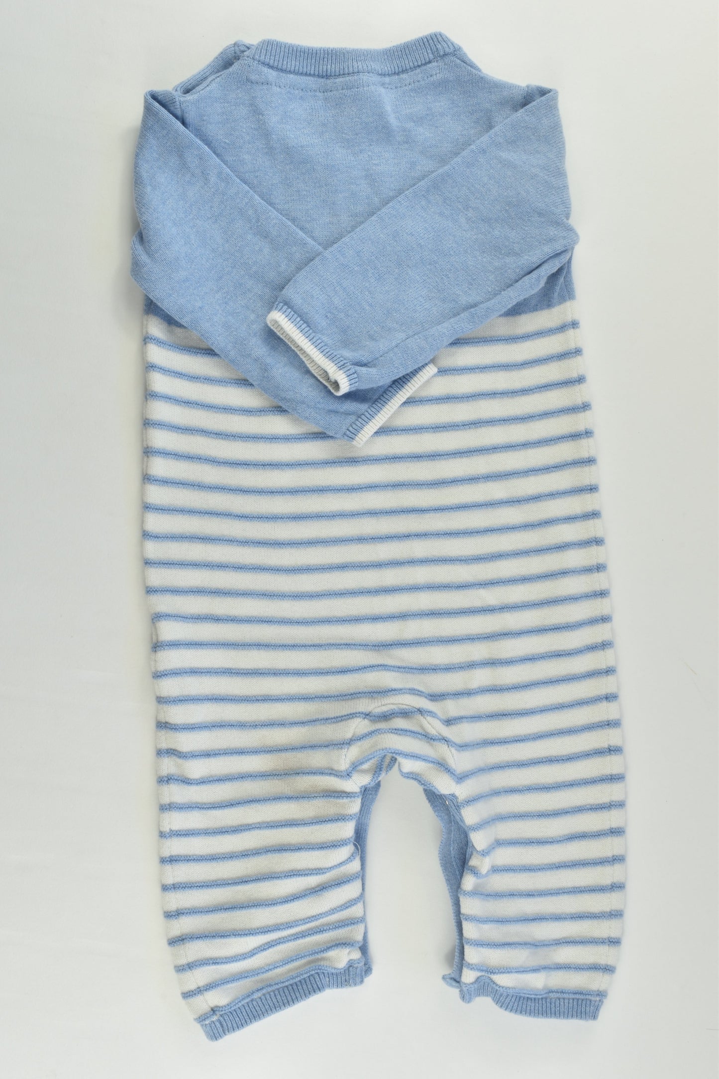 Sprout Size 00 (3-6 months) Bunny Knitted Romper