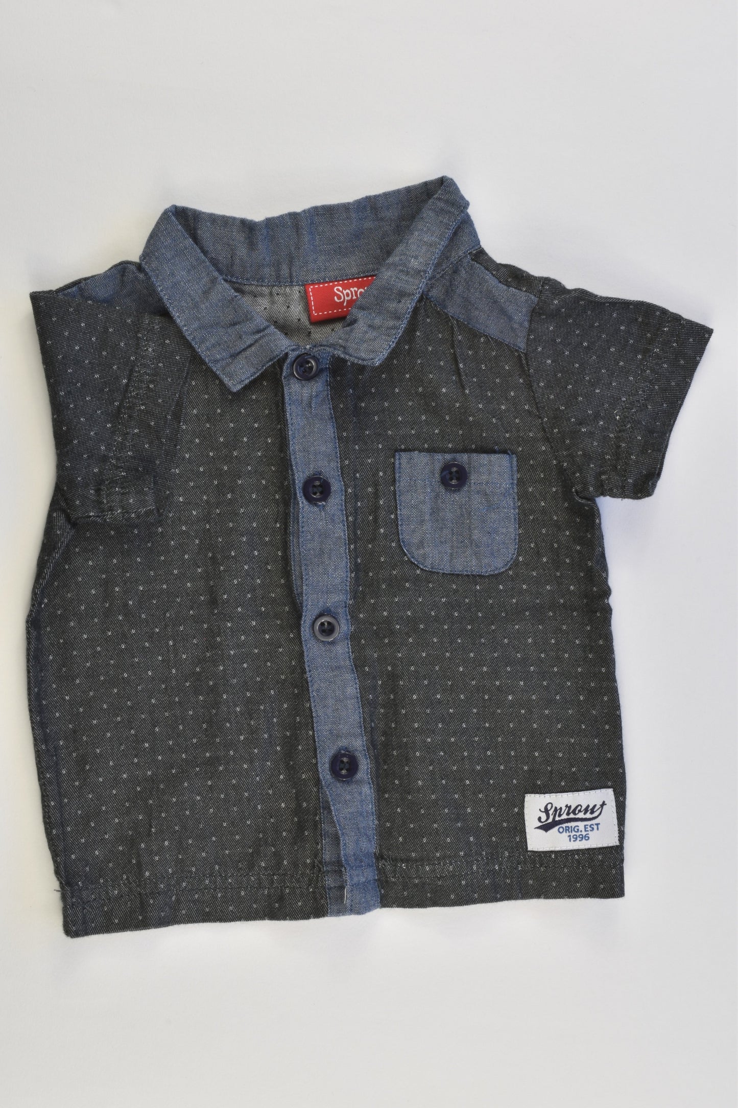 Sprout Size 00 Collared Shirt