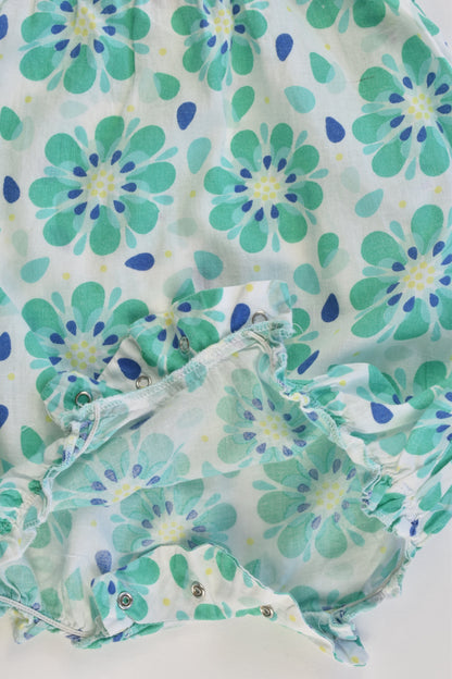 Sprout Size 00 Floral Playsuit